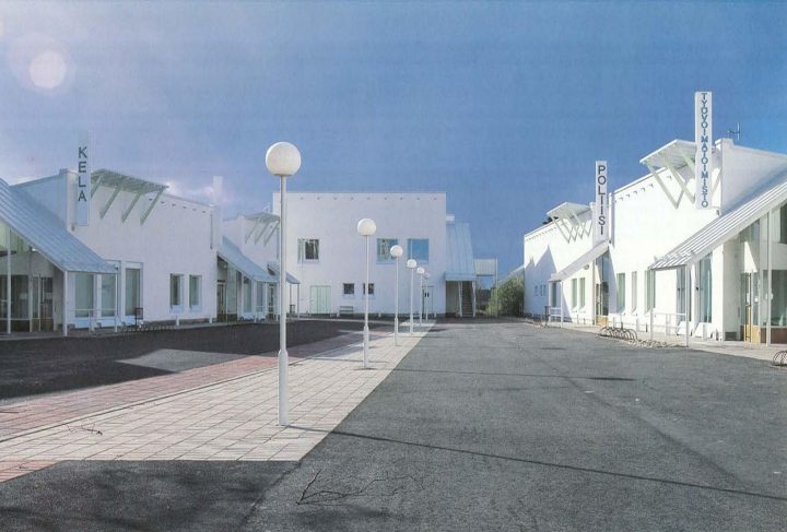 Courtyard, Ylistaro Government Office Complex
