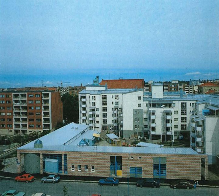 General view, Vellamonkatu Aparments for Elderly and Daycare Centre