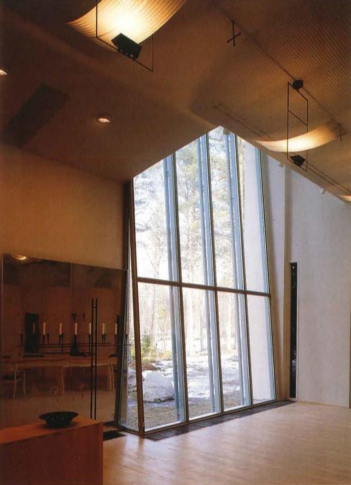 Interior detail, Gerby Parish Centre