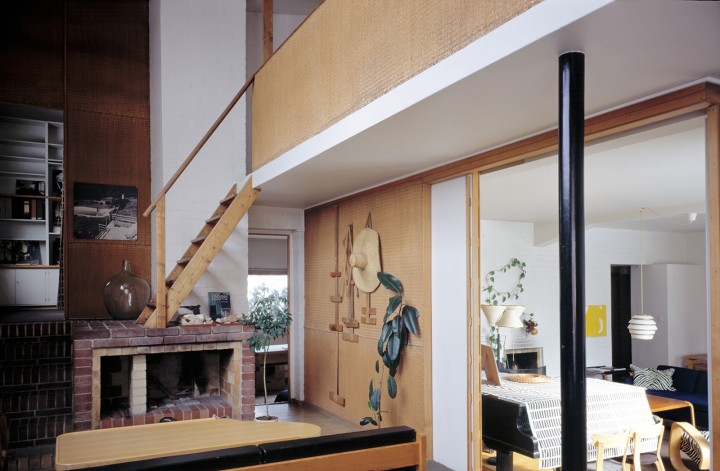 From studio to the living room, The Aalto House