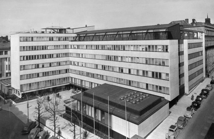 Photo from the 1950s, Helsinki University Porthania Building