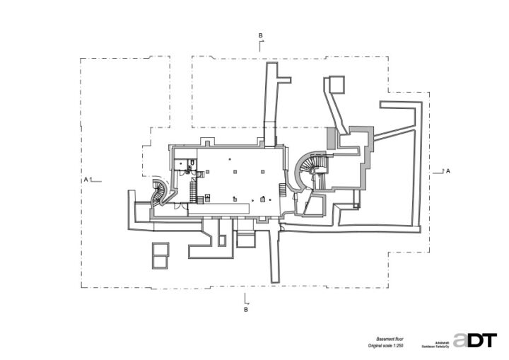 Floor plan, Lahti City Hall