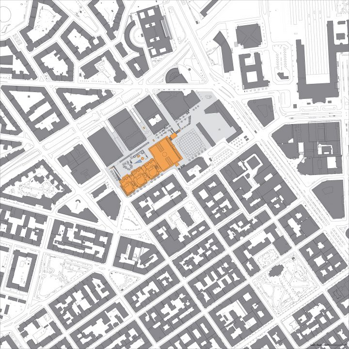 Town plan, Kamppi Shopping Centre and Public Transport Terminal