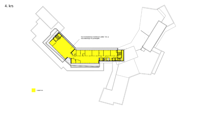 Floor plan, The Swedish-Finnish Cultural Centre Hanaholmen