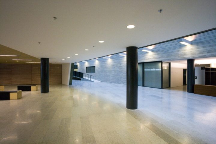 Entrance lobby, Kumu, Art Museum of Estonia