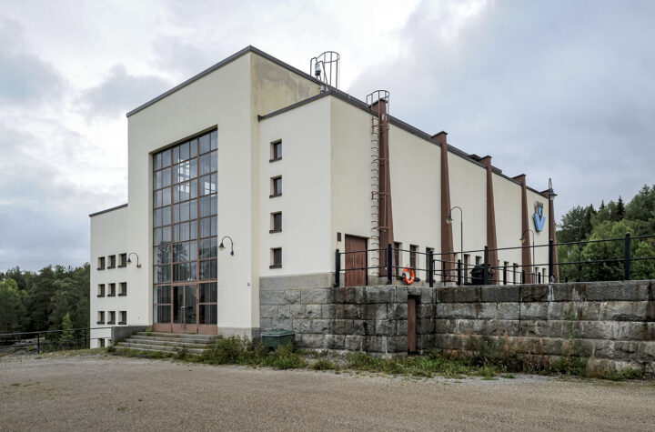 View from southwest, Koivukoski I-II Power Plant