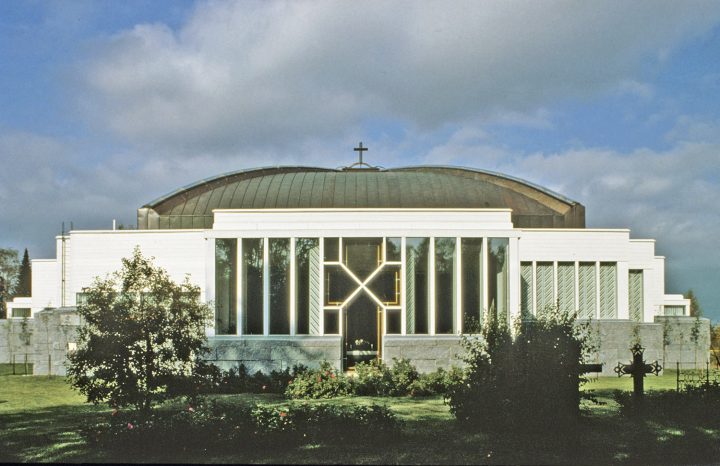 Eastern facade, Lieksa Church