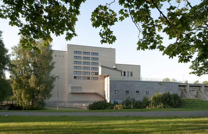 View from southwest, Merikoski Hydropower Plant