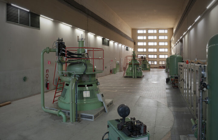 Machine hall, Merikoski Hydropower Plant