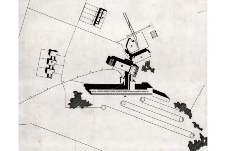 Site plan, Paimio Sanatorium