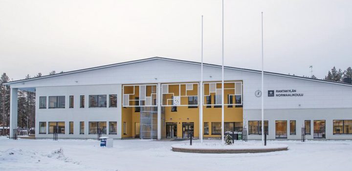 The main façade, Rantakylä Normal School