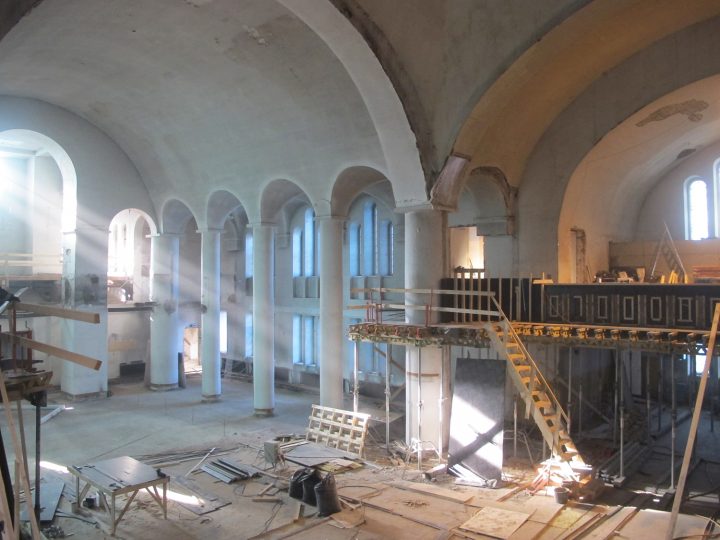 During renovation works, St Paul’s Church